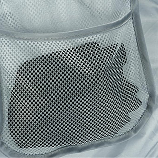 4 Pcs Mesh Popup Laundry Hamper, Opening Laundry Basket,Popup Laundry Basket with Durable Handles,Foldable Pop-up Mesh Hamper Dirty Clothes Basket for Clothes & Laundry-Home Organization
