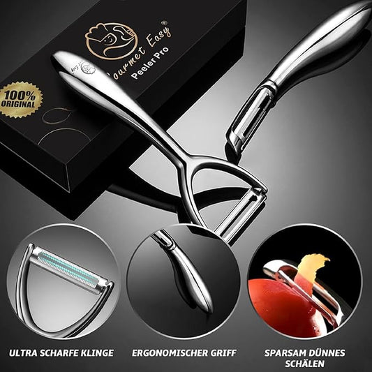 Vegetable Peeler, Premium Stainless Steel Potato Peeler, High Tensile Ultra Sharp Blade Fruit and Food Slicer, Y Shaped with Ergonomic Non-Slip Handle, Dishwasher Safe with 5 Years Warranty