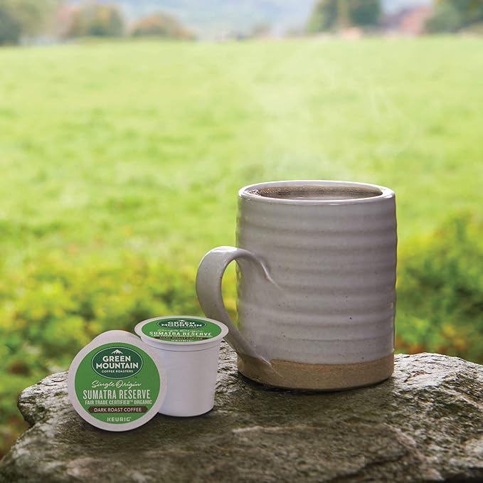 Green Mountain Coffee Roasters Sumatra Reserve Coffee, Keurig Single-Serve K-Cup pods, Dark Roast, 96 Count