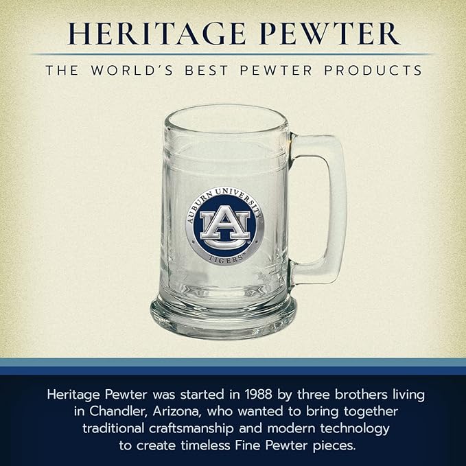 Heritage Pewter Auburn Tigers Stein