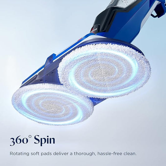 Bissell® SpinWave Hard Floor Expert Corded Spin Mop Cleaner with Washable mop Pads for Sealed Hard Floors, 20393