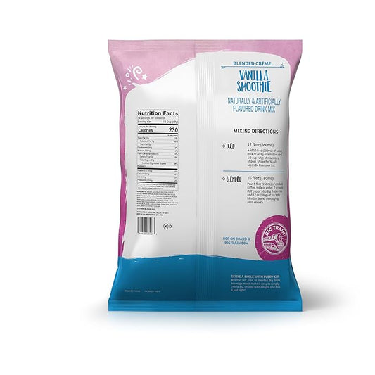 Big Train Vanilla Smoothie Blended Crème Beverage Mix, 3.5 Pound (Pack of 1)