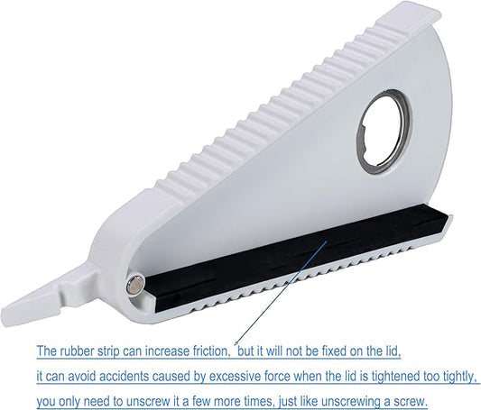 Jar Opener(lid DIA 0.79-2.95in),Bottle Opener,Can Opener for ring-pull can,Multifunctional opener,with Magnet;A Good Helper for Women,Children,and the Elderly;Gift for Relatives and Friends;tloftl