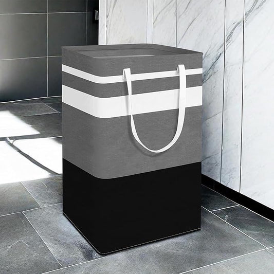 4-Pack Foldable Laundry Basket,Large Laundry Baskets with Handles,Waterproof Laundry Hamper,Collapsible Laundry Hampers for Clothes Organizer 80L (4P Colors)