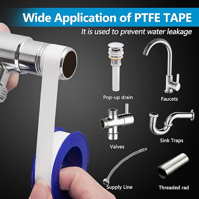 LED Shower Head with Handheld, Shower Head High Pressure Shower Head with Hose, Holder & PTFE Tape etc, 3 Water Temperature-Controlled Water Saving Filtered Shower Head for Dry Hair& Skin