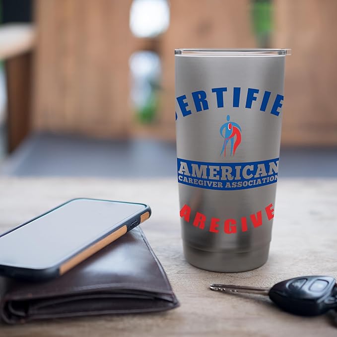 Certified Caregiver (Official ACA Merch) Stainless Steel Insulated Tumbler