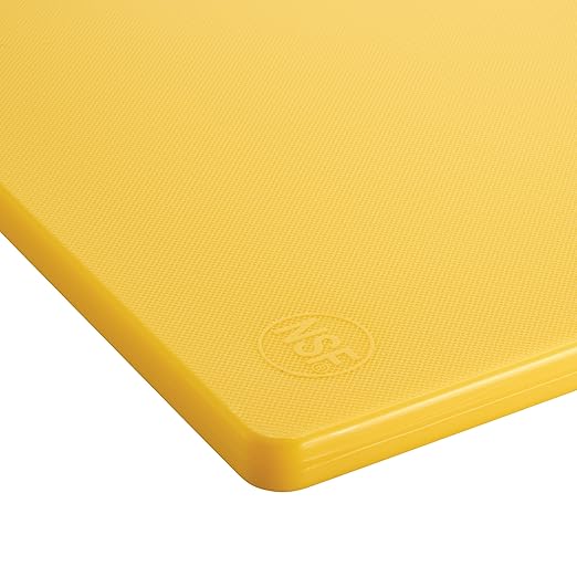 Winco CBYL-1824 Cutting Board, 18-Inch by 24-Inch by 1/2-Inch, Yellow
