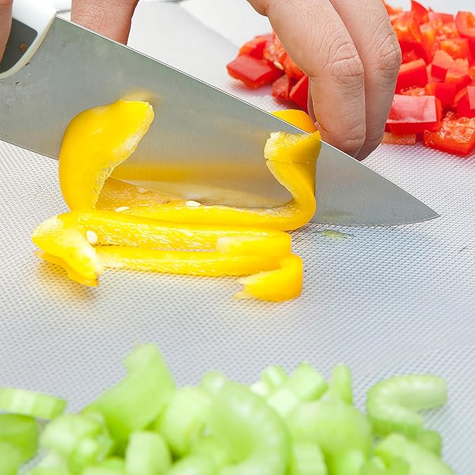 Mind Reader E-Z Board Disposable Plastic Cutting Board, 20 Square Feet, Easy Clean-Up and Convenient Use, Ideal for Camping, Hunting, Boating, and For People With Food Allergies, Clear