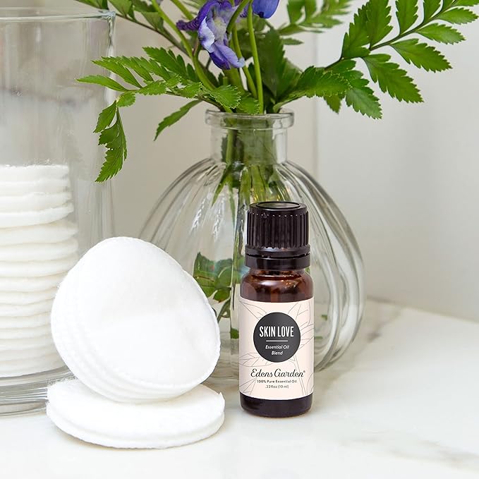 Edens Garden Skin Love Essential Oil Blend- 100% Pure Premium Grade, Undiluted, Natural, Therapeutic, Aromatherapy, The Best for Skin, Face, Hair 30 ml (1 fl oz)