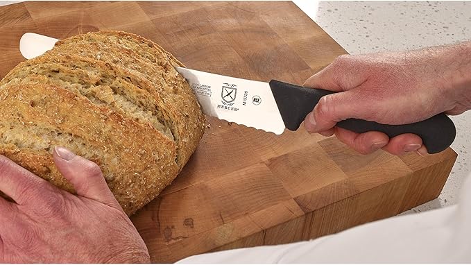 Mercer Culinary BPX Wide Bread Knife, 10-Inch