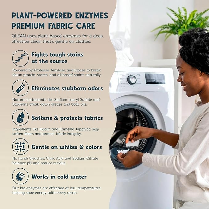 Laundry Detergent Sheets – Travel-Friendly, HE & Standard Washer Safe, Liquidless Laundry Soaps, Quick-Dissolving Formula, Skin-Friendly (120 Loads, Unscented)