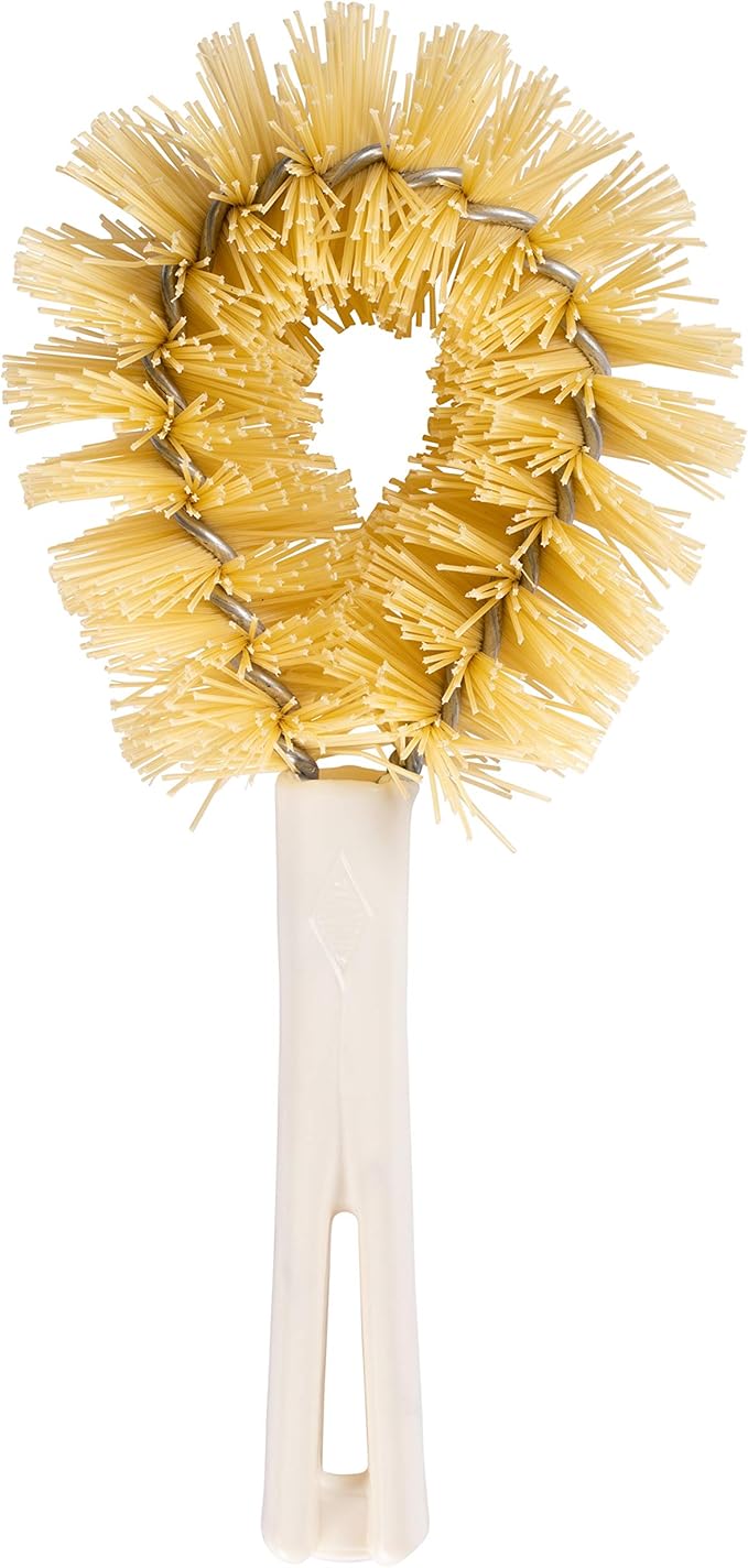 Stanley Home Products Original Vegetable Brush - Sturdy Compact Kitchen Brush for Small to Medium Veggies and Fruits - Removes Dirt Cleans Effectively Perfect for Home Use (1 Pack)