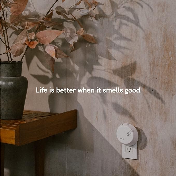 Pura & Brooklyn Candle Studio Home Scent Refill - Smart Home Air Diffuser - Up to 120-Hours of Luxury Fragrance per Refill - Home Essential - Clean & Safe Diffuser Fragrance - 2 Pack, Love Potion