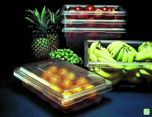 Rubbermaid Commercial Products Food Storage Box, 5 Gallon Capacity, White, for Restaurant/Kitchen/Cafeteria