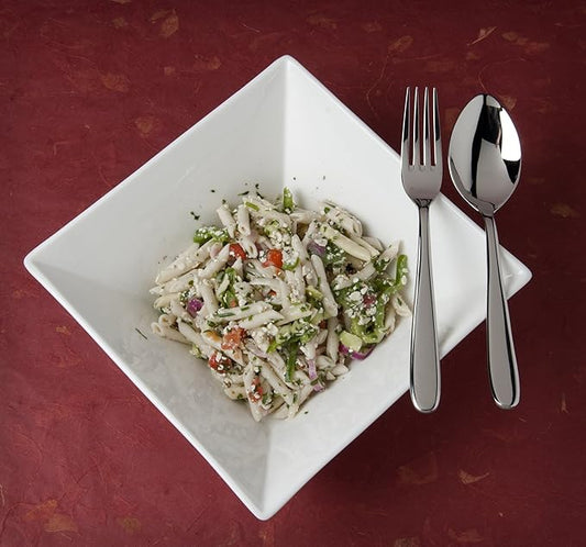 Fortessa Grand City 18/10 Stainless Steel Flatware Tea/Coffee Spoon, Set of 12,Silver