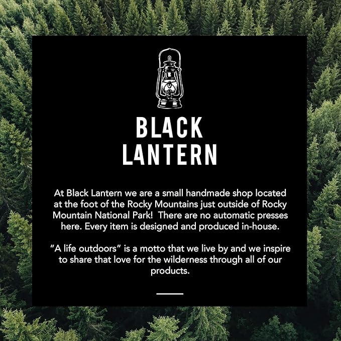 Black Lantern Whiskey Glasses - National Park Topographic Map Old Fashioned Glasses - 11oz. Rock Glass Set of 2 - Cocktail & Everyday Use Drinking Glasses - Dishwasher Safe (Rocky Mountain)