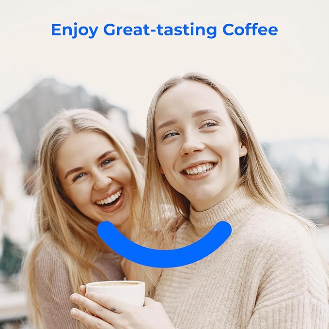 Waterdrop Coffee Water Filter, Replacement for De'Longhi® Filter, DLS C002 De'Longhi® Water Filter, ECAM/ETAM/EPAM Series, EC680/5, TÜV SÜD Certified (2 Packs)