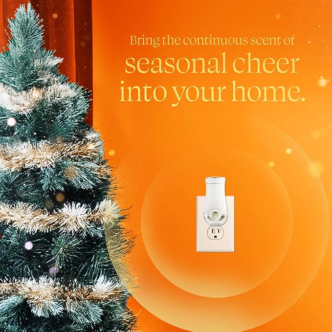 Glade PlugIns Refills Air Freshener, Pumpkin & Ginger, Scented and Essential Oils for Home and Bathroom, 0.67 Fl Oz, 5 Count