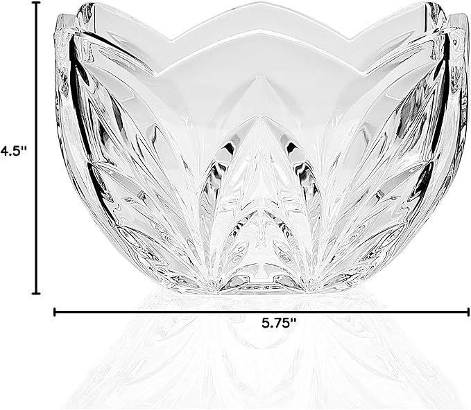 Godinger Square Bowl - Shannon Crystal