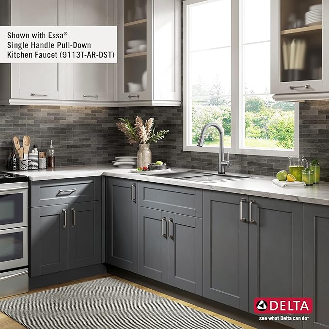 DELTA FAUCET Rivet 30-Inch Workstation Kitchen Sink Drop-In Top Mount 16 Gauge Stainless Steel Single Bowl with WorkFlow Ledge and Chef’s Kit of 5 Accessories, 95A931-30S-SS