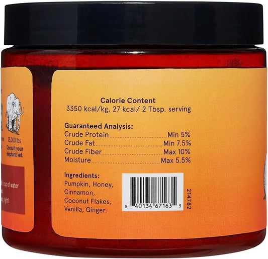 Barkbox Pumpkin Spice Digestive Food Topper Broth Powder, All Life Stages, Large & Small Breeds - 6.1oz