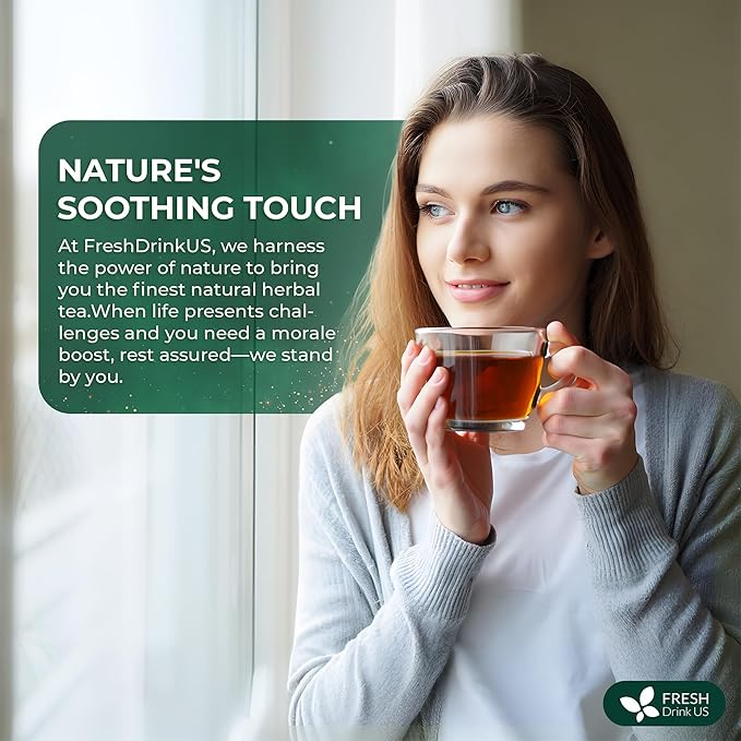 FreshDrinkUS, Oregano Leaf Tea | 135 Tea Bags ā Pure Herbal Infusion from Origanum vulgare - Naturally Bold & Aromatic Flavor - Premium Quality, Sustainably Sourced. Vegan