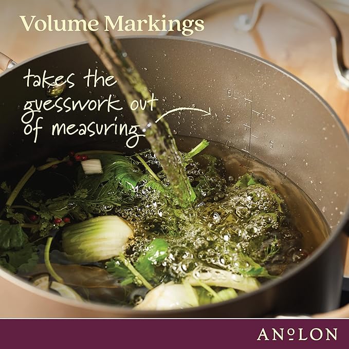 Anolon Advanced Home Hard-Anodized Nonstick 11-Piece Cookware Set (Bronze)