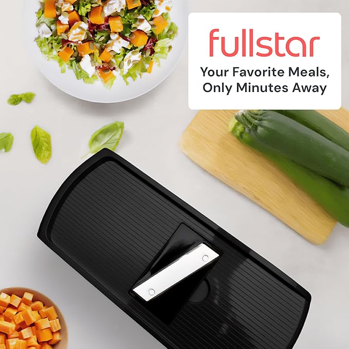 Fullstar The Original Pro Chopper - Vegetable Chopper and Spiralizer, Food Chopper with Container, Fruit Slicer, Kitchen Gadgets & Gifts, Home Essentials (14 in 1, Silver)