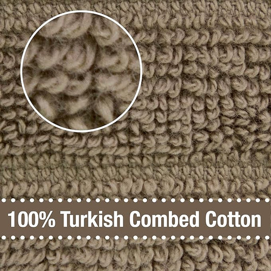 All-Clad Solid Kitchen Towel: Highly Absorbent, Super Soft Long Lasting - 100% Cotton, 17"x30" Tea Towel for Cleaning & Drying Dishes, Pans, Glassware, or Countertops, (1-Pack), Mushroom