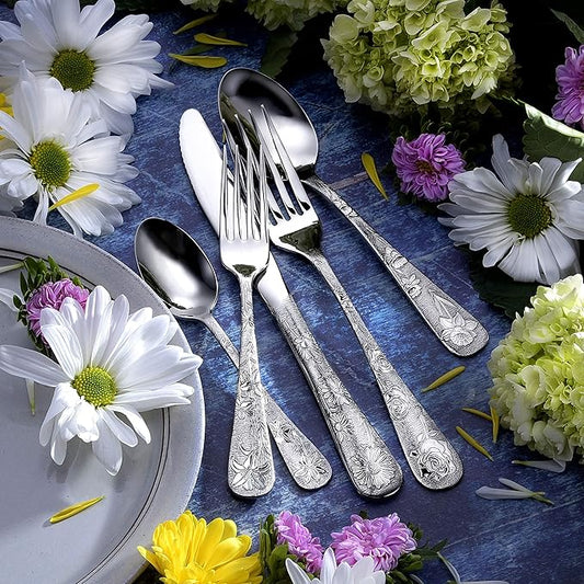 Liberty Tabletop American Garden 20pc Set Service For 4 proudly MADE IN USA