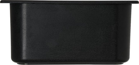 Carlisle FoodService Products CM110203 Coldmaster ABS Third-Size Food Pan, 4 qt. Capacity, 12.68" x 6.89" x 6.01", Black