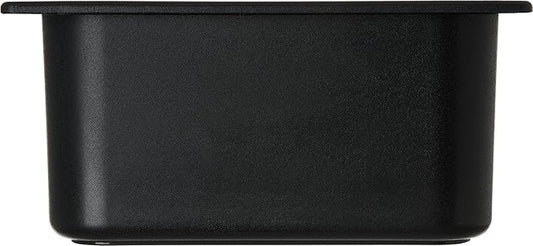 Carlisle FoodService Products CM110103 Coldmaster Insulated Food Pan, 1/2 Size, 6 quart, Black