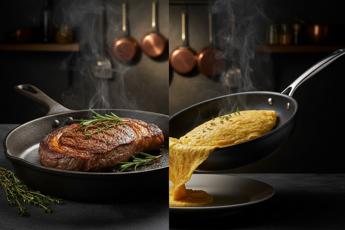 Cast Iron vs. Non-Stick: When to Use Which for the Perfect Meal
