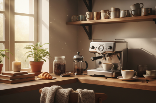 Create a Coffee Corner You'll Look Forward to Every Morning