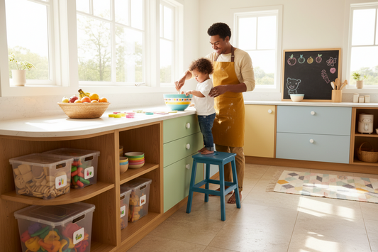Creating a Kid-Friendly Kitchen: Organization and Safety Tips for Busy Parents