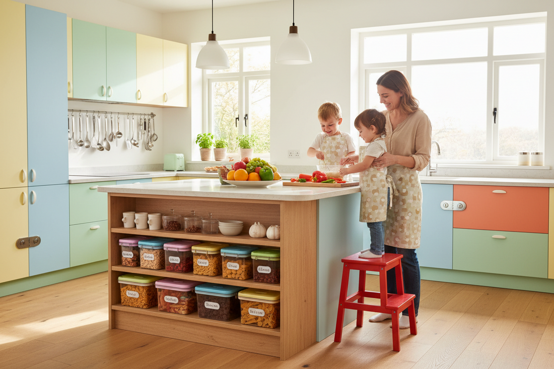 Creating a Kid-Friendly Kitchen: Organization and Safety Tips for Busy Parents