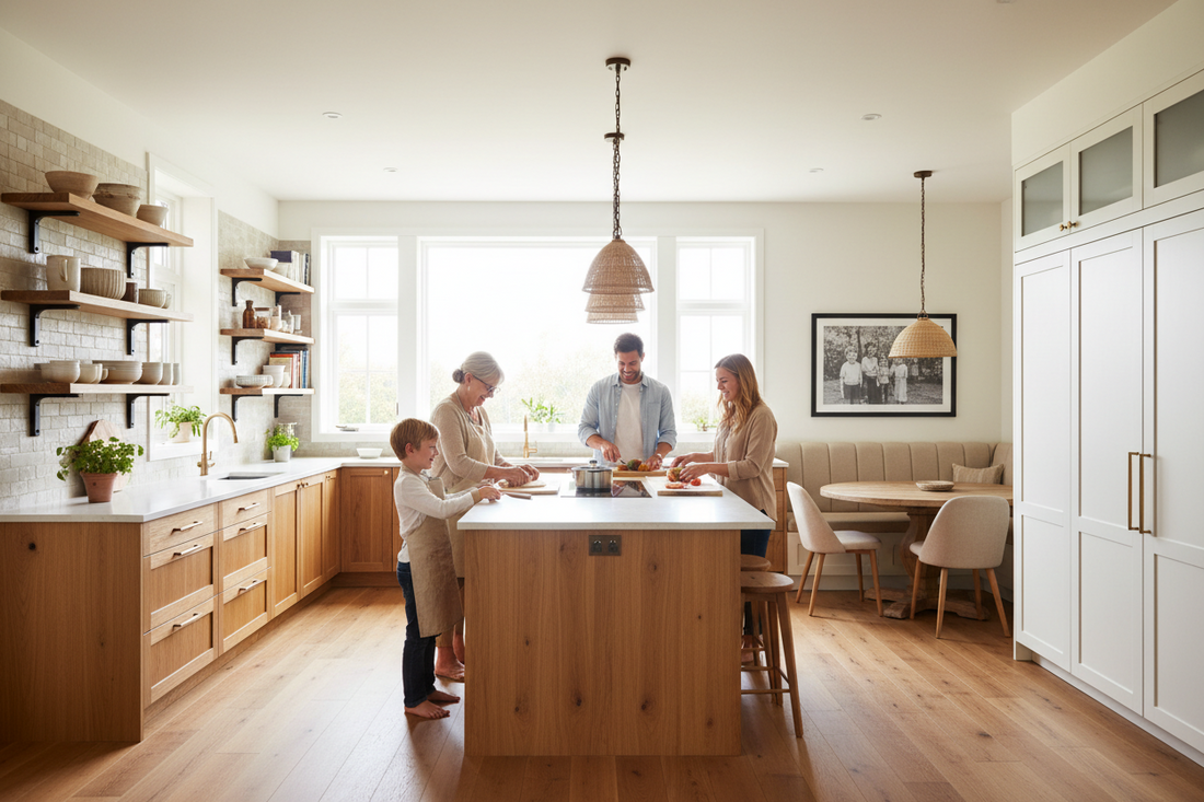 How to Build a Kitchen That Grows With Your Family