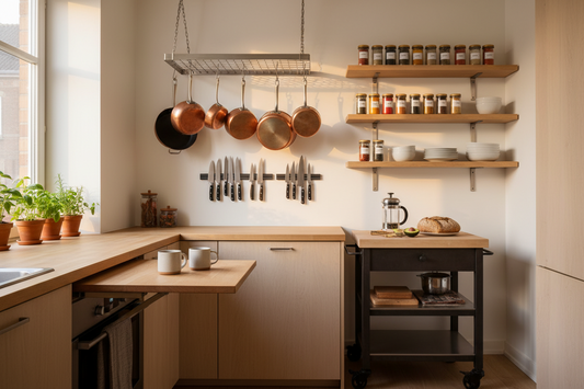 Small Kitchen, Big Potential: Space-Saving Hacks for Apartment Dwellers