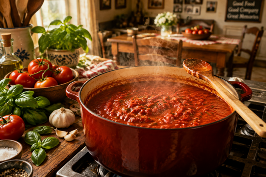 Sunday Sauce: How One Pot of Pasta Sauce Can Become a Family Tradition