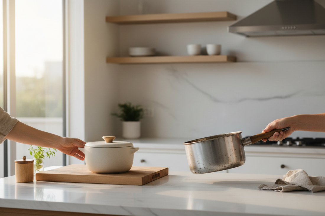 The One-In, One-Out Kitchen Rule That Keeps Clutter Under Control