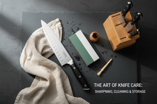 The Ultimate Guide to Knife Care: Sharpening, Cleaning, and Storing