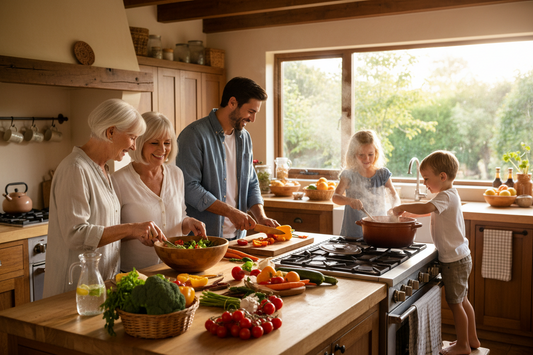 Why the Best Family Conversations Always Seem to Start in the Kitchen