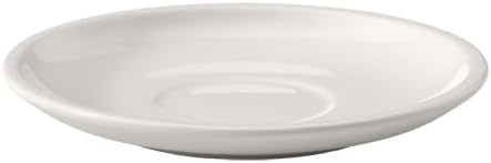 Villeroy & Boch Artesano Original Breakfast Cup Saucer, 6.5 in, Premium Porcelain, White