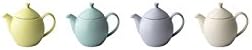 FORLIFE Dew Teapot with Basket Infuser, Lavender Mist, 14 oz/414ml