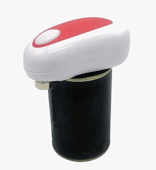 Generic KitchenHelper Portable Compact Electric Cordless Can Opener, and bonus bottle opener, Cranberry