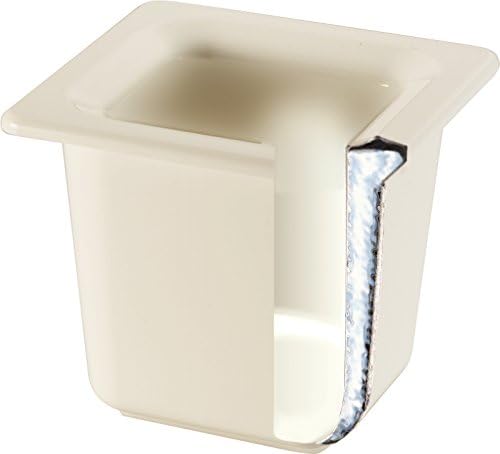 Carlisle FoodService Products CM110002 Coldmaster ABS Standard Full-Size Food Pan, 15 qt. Capacity, 20.68 x 12.72 x 6.40", White