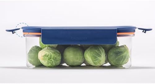 LocknLock LBF405RS12N Modular Plus Food Storage Container,24 set (12 containers & 12 Lids)- Navy