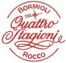 Bormioli Rocco Quattro Stagioni set of 4 Clear Airtight Mason Jars, 17 Oz. Made from BPA Free Durable Glass, Made In Italy.
