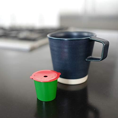 Reusable K Cup (6 JavaJigs; 180 Filters) 2.0 compatible - Our refillable K Cup for Keurig uses pressure to brew a flavorful, healthy, cost effective, and eco-friendly cup of coffee MADE IN USA