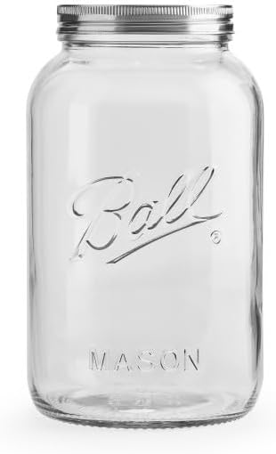 Ball Decorative Glass Mason Jar Variation (128 Ounce (Pack of 8))